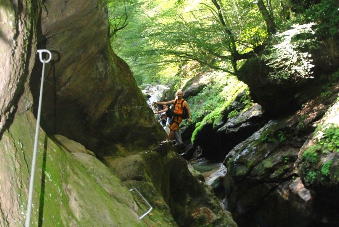 ferrata dell'infernone - oltrebosco