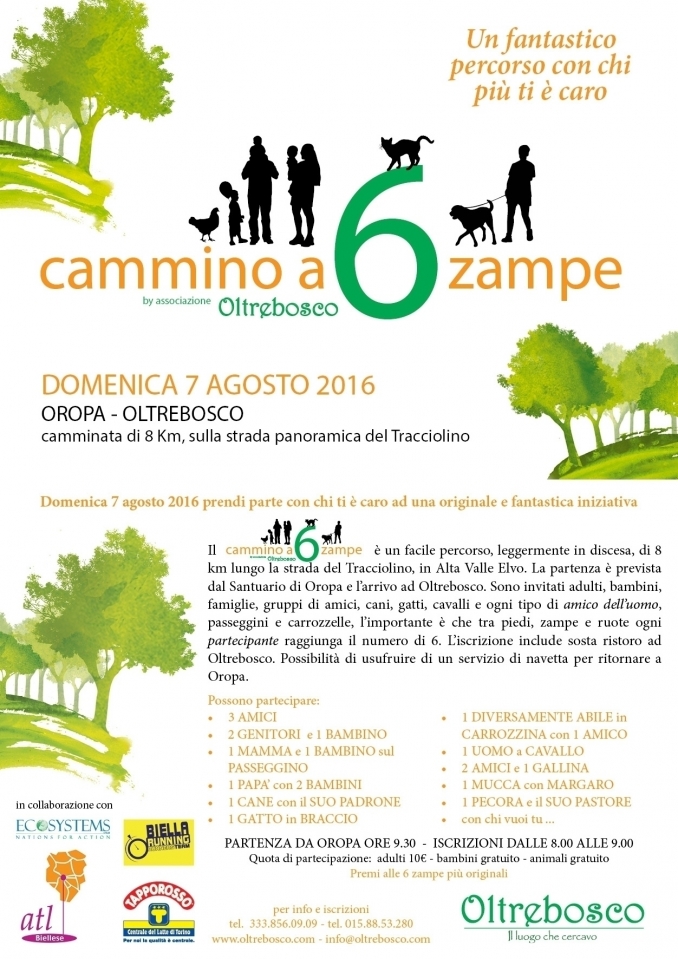 DOMENICA 7 AGOSTO - oltrebosco