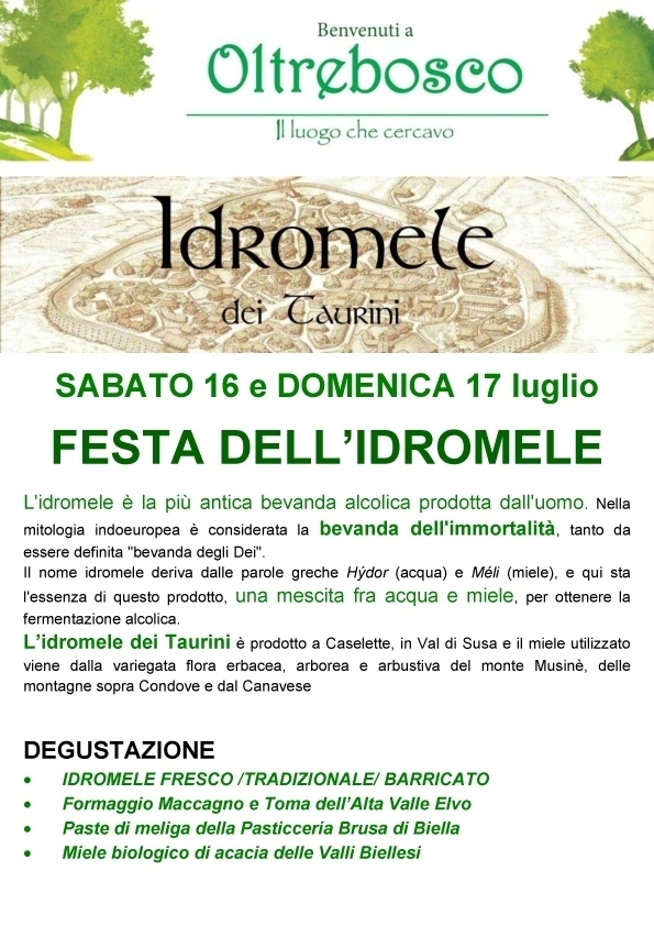 DA NON PERDERE - oltrebosco