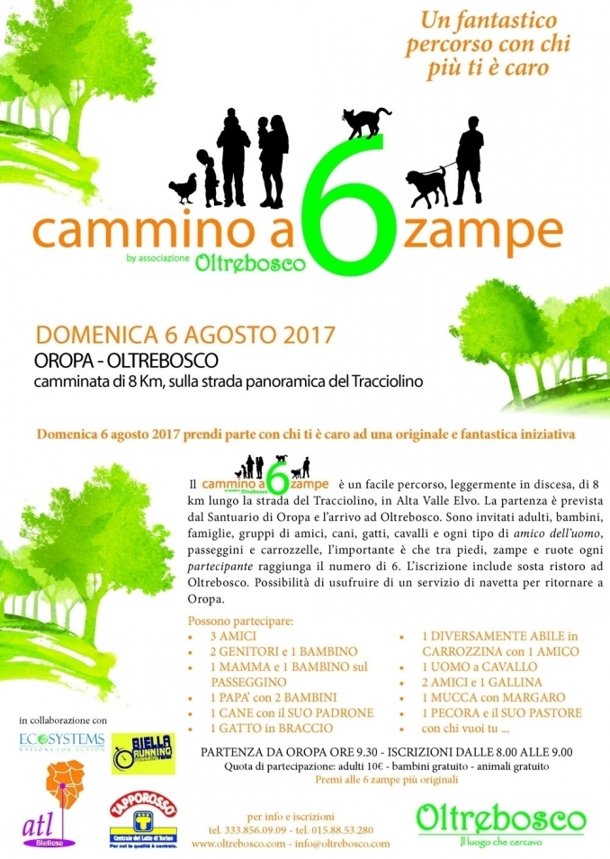 domenica 6 agosto - IV edizione - oltrebosco